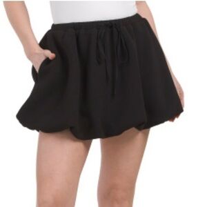 GREY LAB Black Mini Skirt